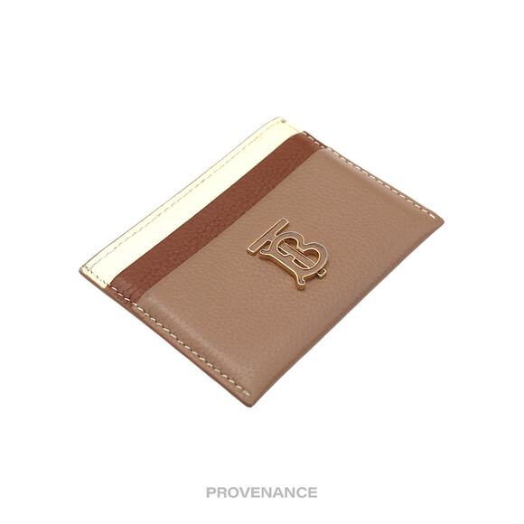 🔴 Burberry Card Wallet - TB Monogram Patchwork Leather - Picture 4 of 6